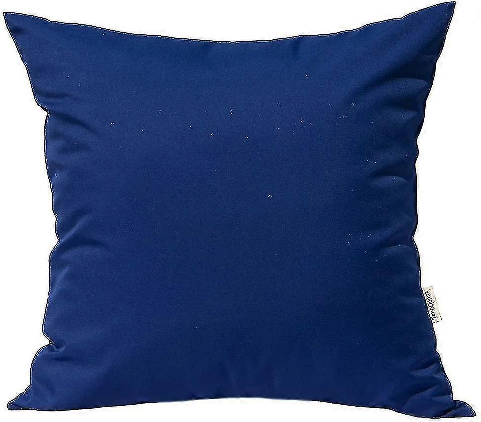 Durable Rayon Solid Pillowcase Square Decorative Pillowcase Indoor/outdoor