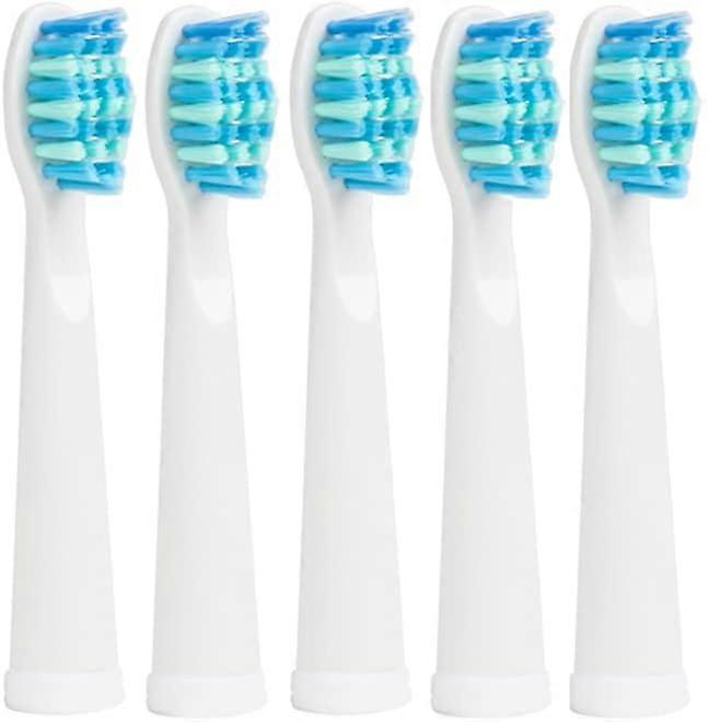 Toothbrush Head for Fairywill,5pc Replacement Brush Head for Fairywill FW507/508/515/551/917/959/2011/D1/D3/D7/D8
