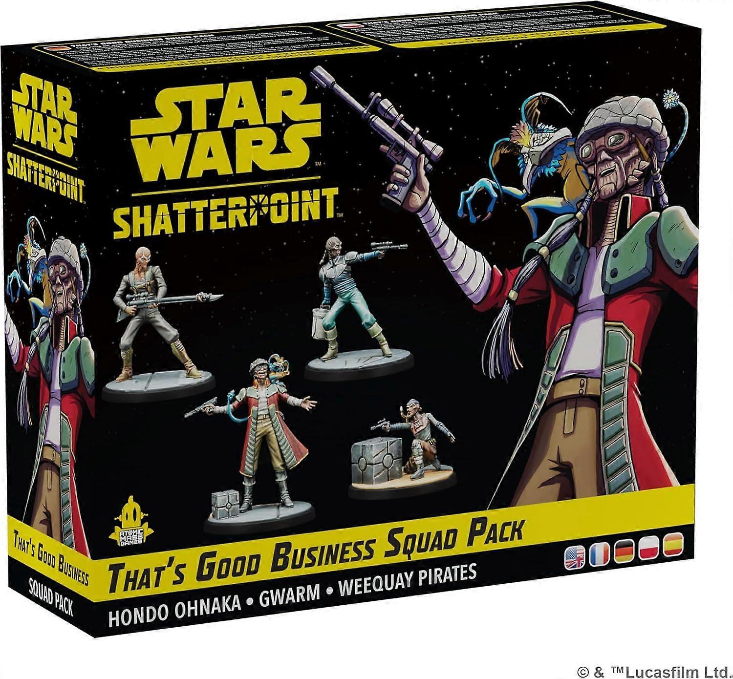 Star Wars Shatterpoint That's Good Business Hondo Ohnaka Squad Pack