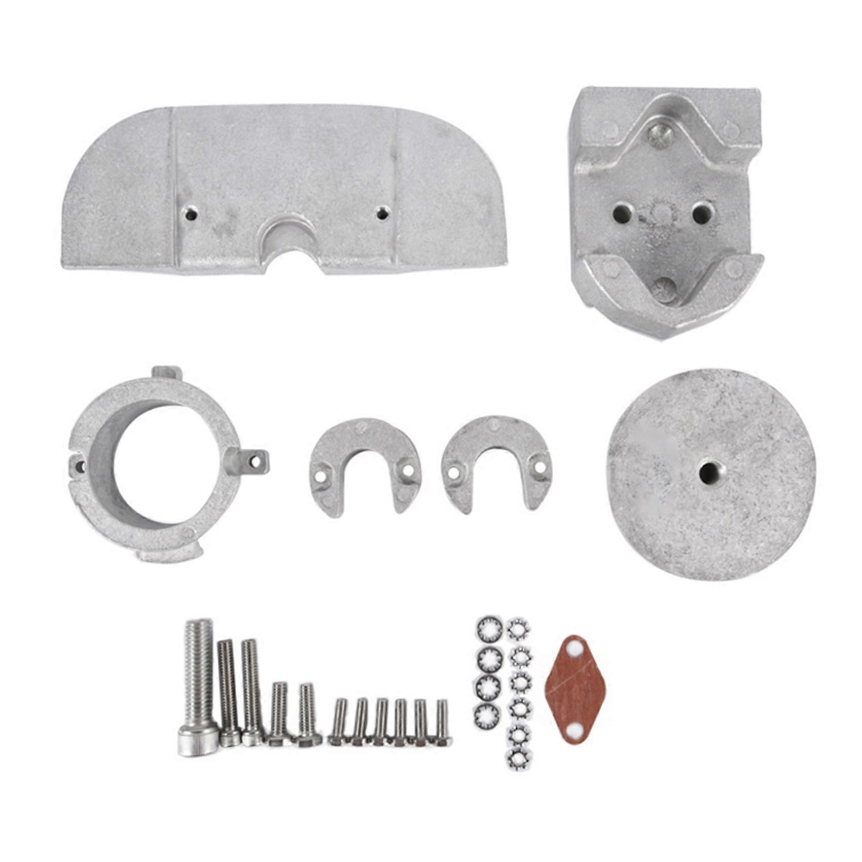 Outboard Engine Anode Aluminum Alloy Kit for Mercury Alpha One Gen 888756Q03 888756Q01 Outboard Eng