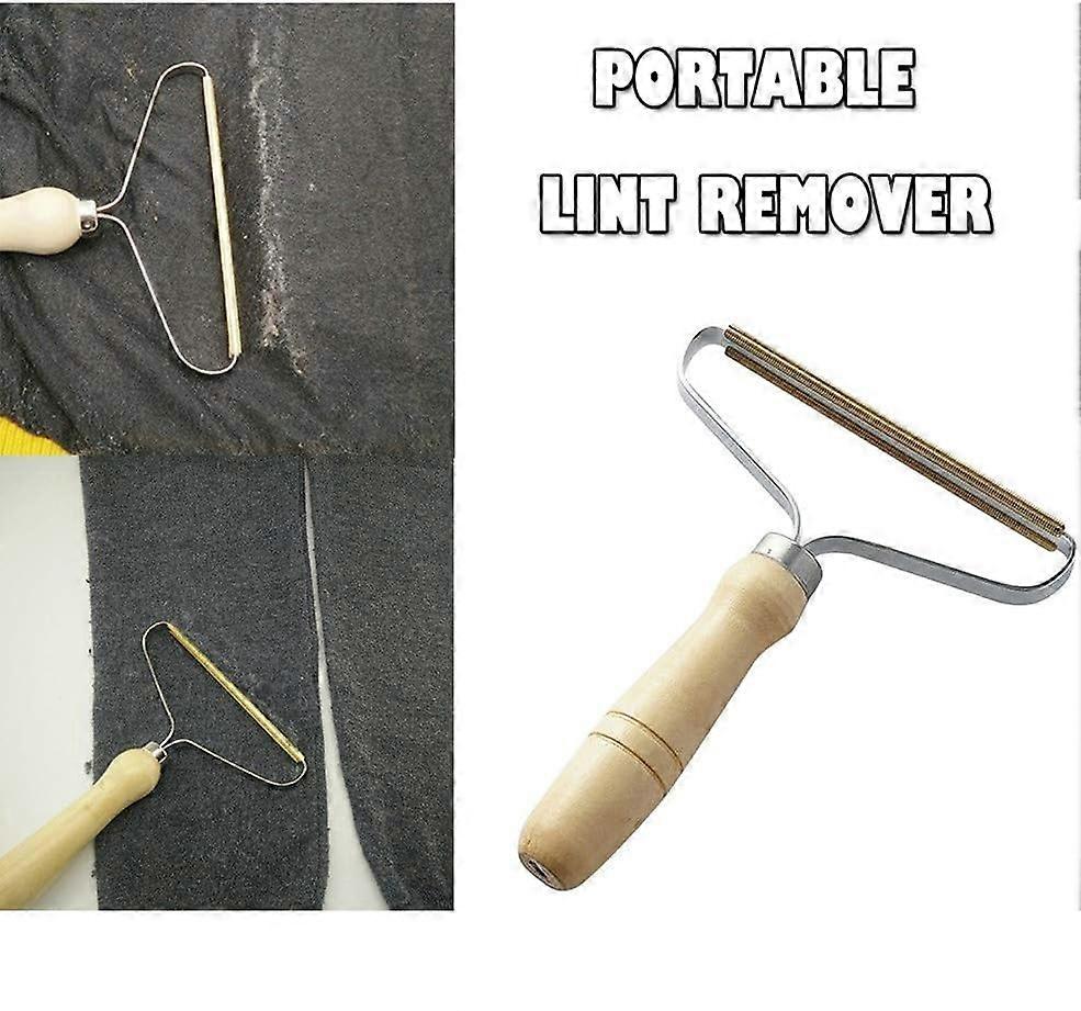 2PCS portable wood shavings remover manual clothes cleaning lint razor, quick lint remover to restore your clothes and fabrics