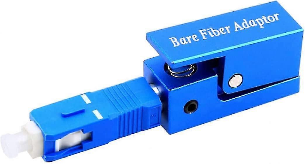Bare Fiber Adapter Sc Square Fibre Optical Quick Connector For Ftth Catv Patch Panel Server Rack 1pc