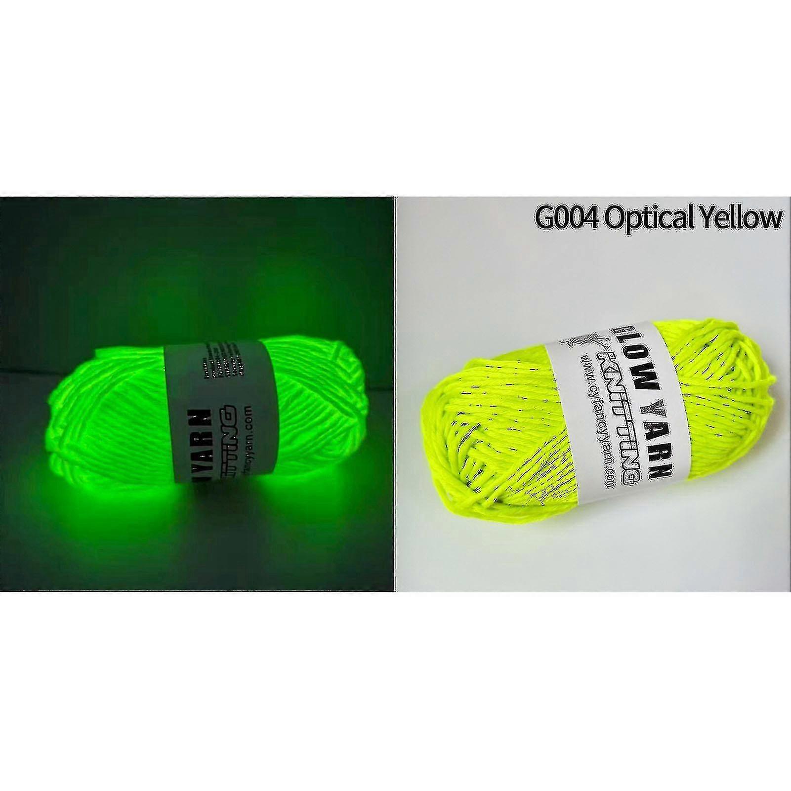 Luminous Wool Diy Hand Knitted Luminous Yarn Diy Weave Glow In The Dark
