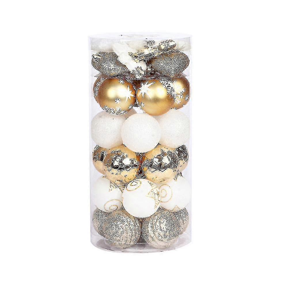 41-pack Ball Ornt, Ed Xmas Ball Set, Tree, Wedding, R