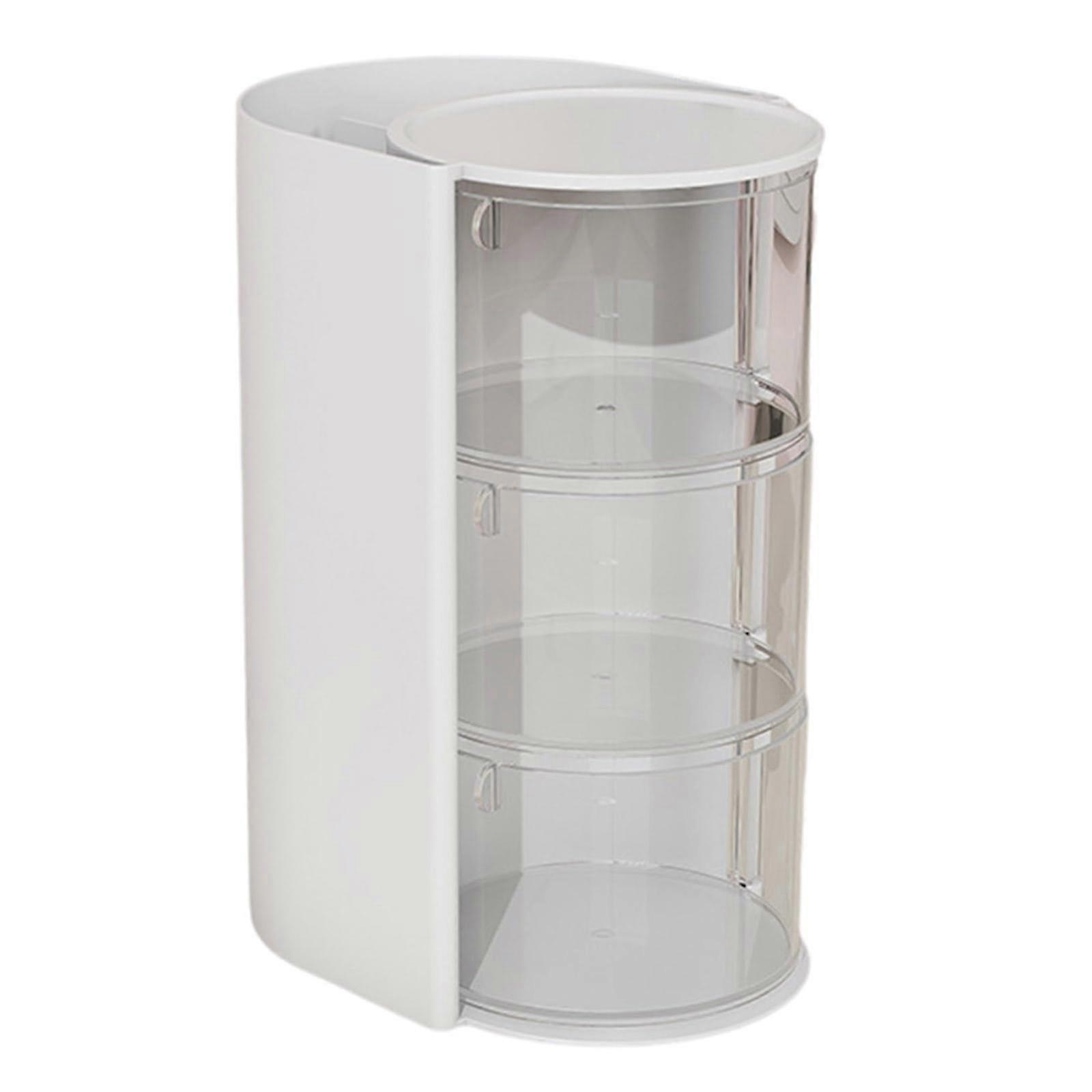 Dust-proof Rotating Powder Puff Storage Box A Model