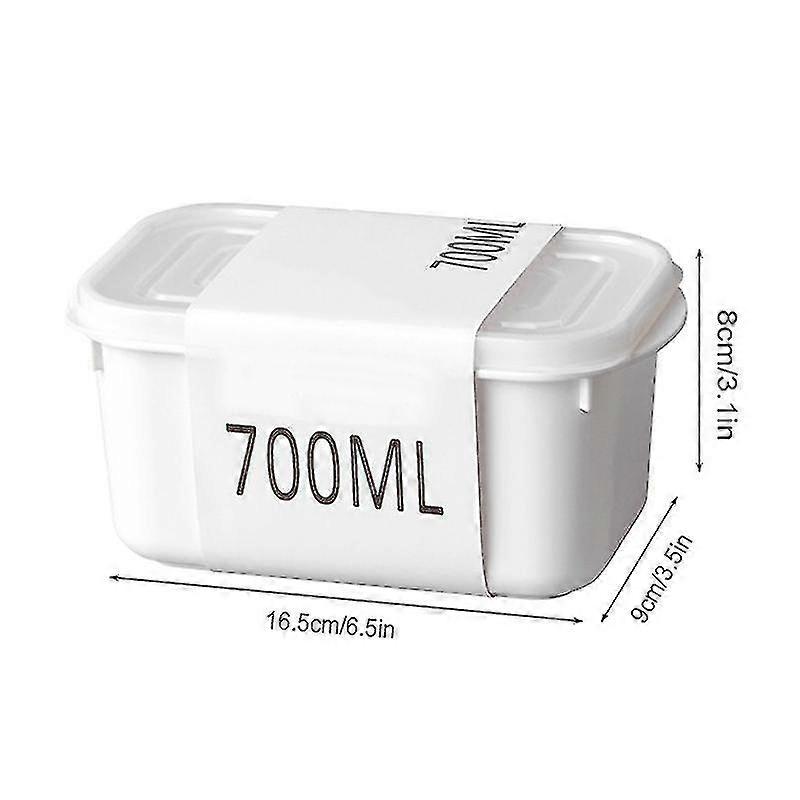 Square Refrigerator Storage Box Reusable Plastic Kitchen Food Fruit And Vegetable Fresh Keeping Case