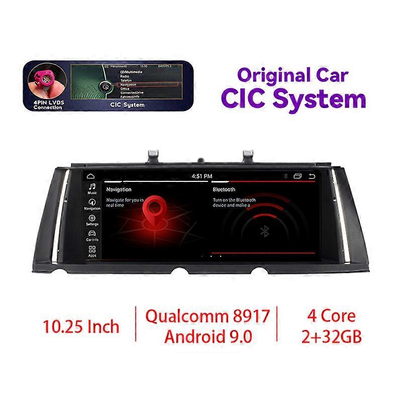 Android Car Radio Multimedia GPS Navi Carplay For BMW 7 Series F01 F02 CIC 2009-2015 NBT System Autoradio
