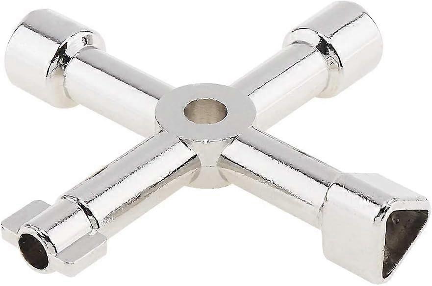 Universal Electrical Cabinet Wrench, Multi-Function Cross Utility Wrench for Plumber, Electrician