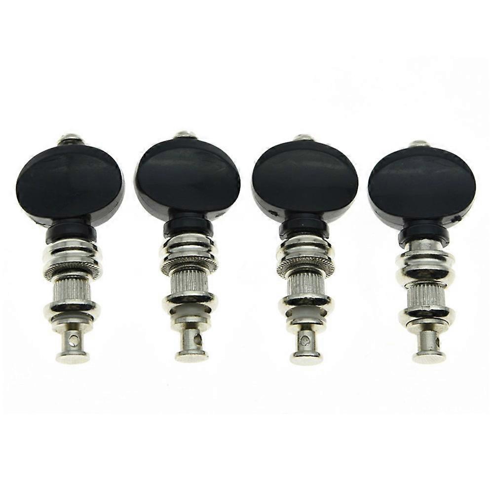 4X 8MM Nickel Precision Ukulele Tuners Tuning Keys Pegs Machine Head Accessories Tuners Keys Part Parts Guitar Accessories