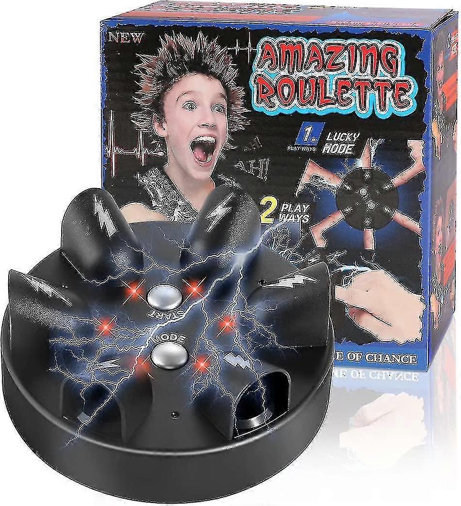 Electric Shocking Shot Roulette Game, Lie Detector Game Roulette Reloaded, Shock Game Party Drinking Game