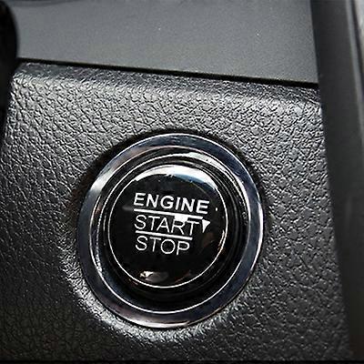 Start Stop Engine Cover Button Stickers Keyless System Ignition Switch Cover For Toyota Camry Corolla RAV4 Vios Reiz CHR Yaris
