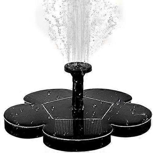 Solfontän Soldamm Pump SolvattenPump Flytande Fontänpump