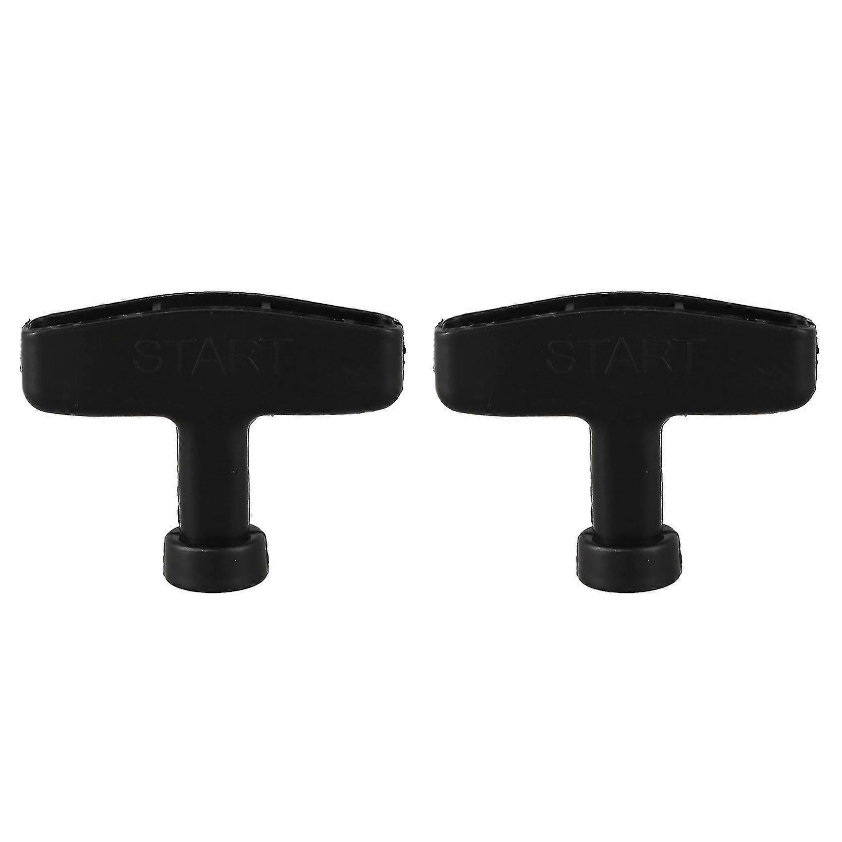 Replacement Recoil Starter Pull Handle Grip Black Compatible With Motor