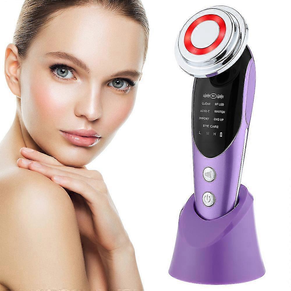 7 in 1 gezichtsopheffend apparaat Ems Rf Microstroom Verjonging Gezichtsmassager
