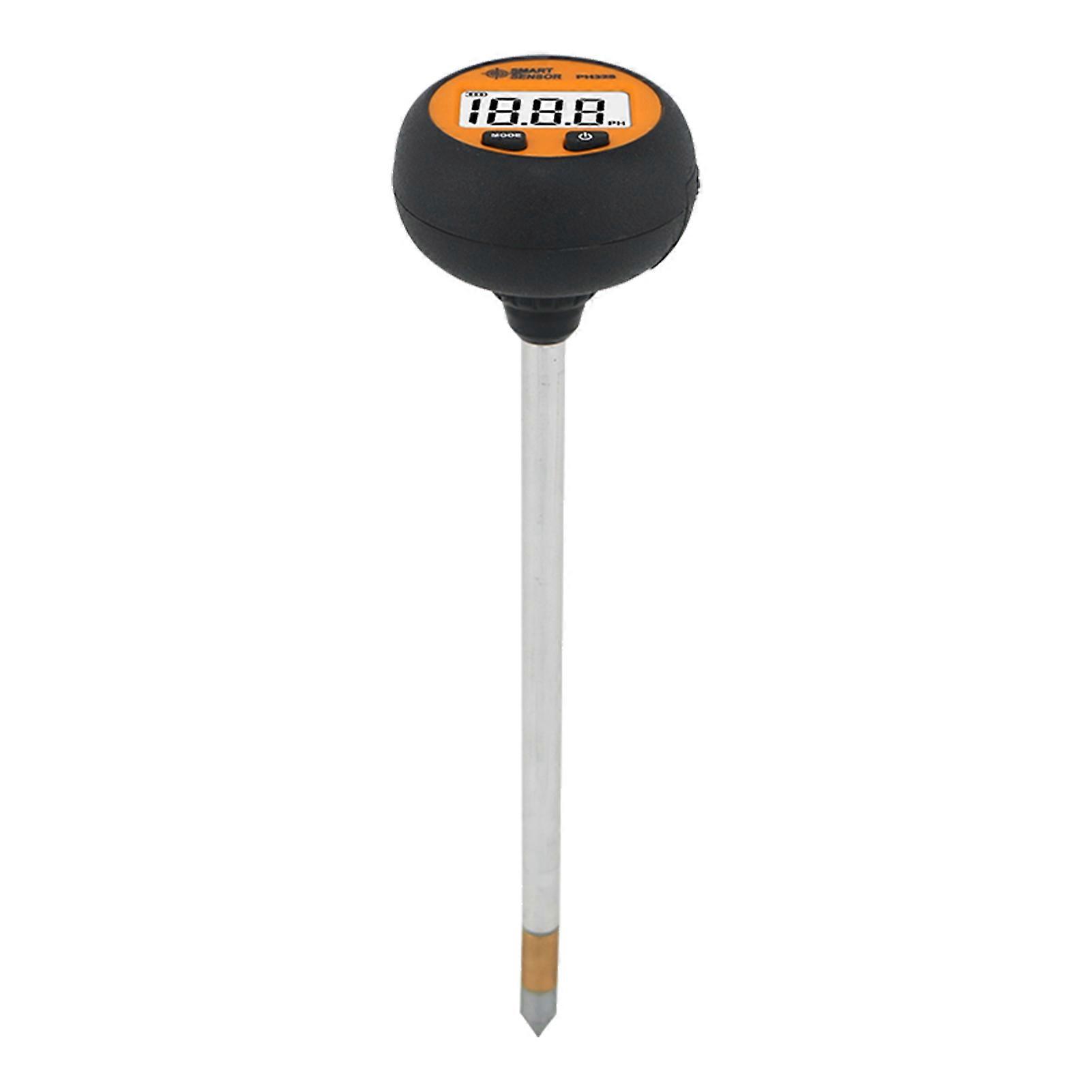 SMART SENSOR PH328 Digital Backlight Soil Tester 3 in1 PH/ Moisture/ Temperature Portable Soil PH Test Probe Temp Humidity Meter