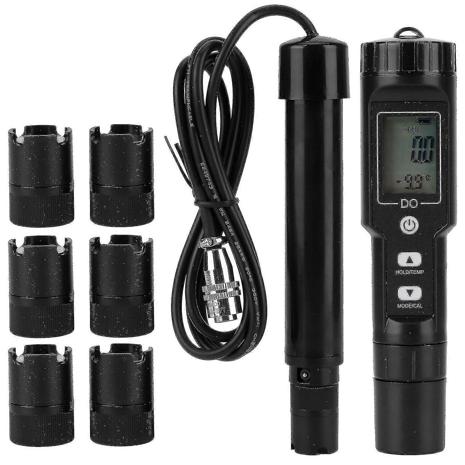 Rion Digital Dissolved Oxygen Meter Detector Water Quality Tester With Temperature Detection