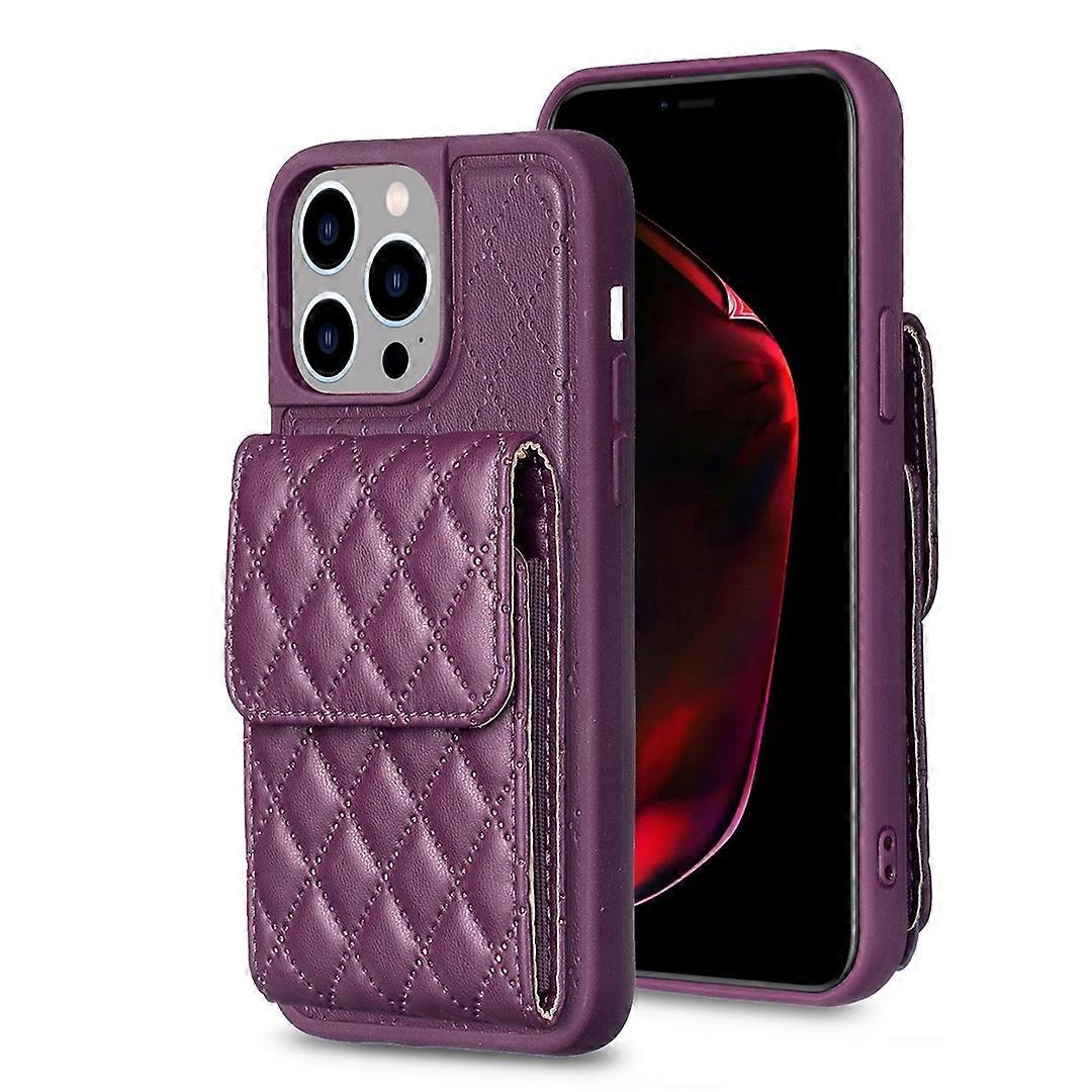 Vertical Wallet PU Case For iPhone 15 Pro Max