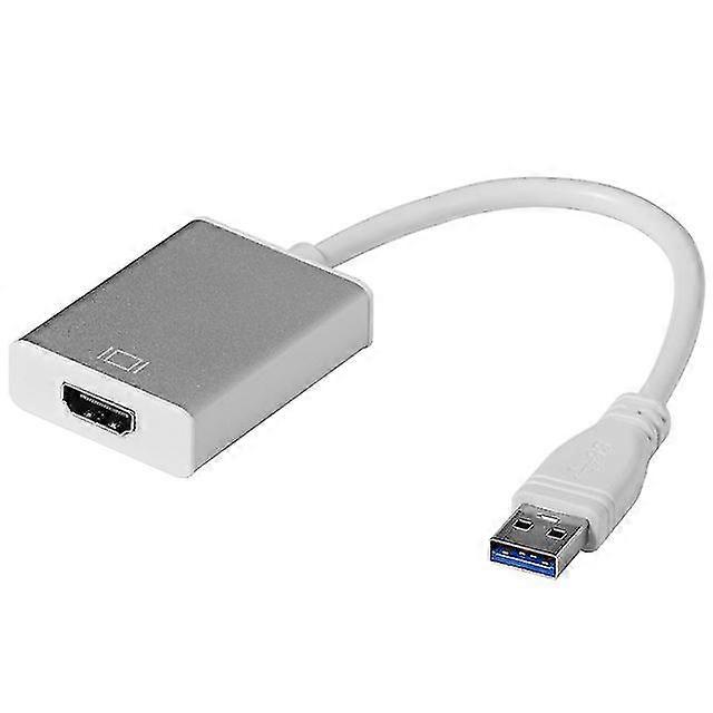 USB 3.0 to HDMI Adapter-Silver