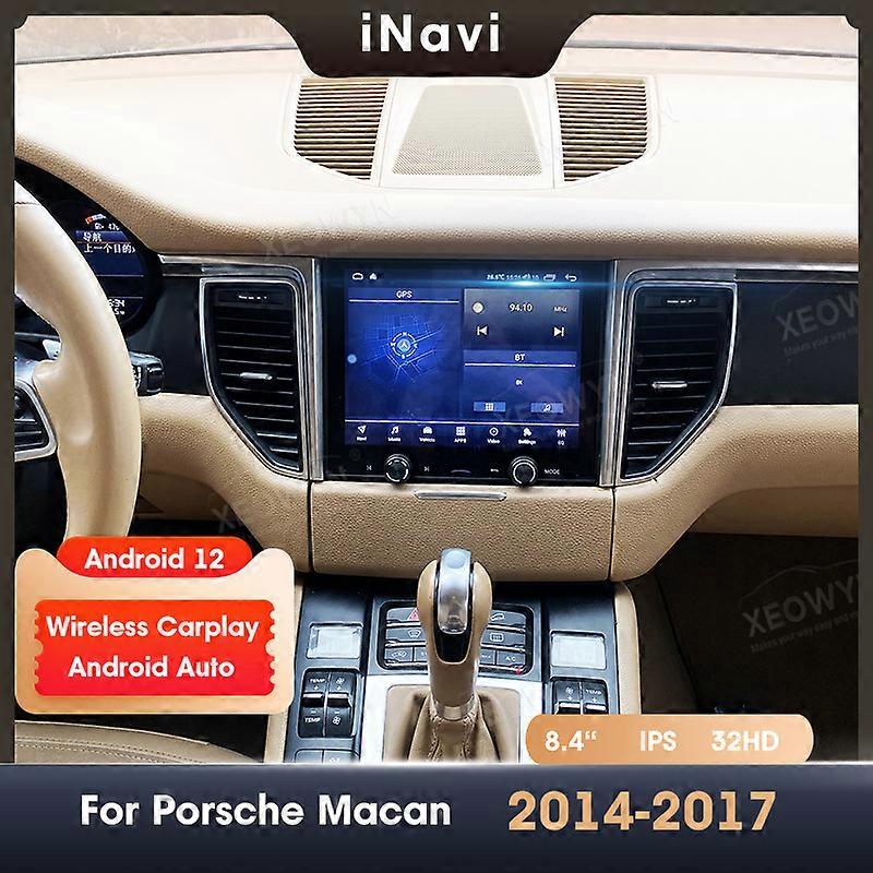 8.4 بوصة أندرويد 12 مشغل راديو سيارة أوتوماتيكي لبورش ماكان 2011-2018 الوسائط المتعددة ستيريو GPS Navi Headunit 360 بانورامية Carplay