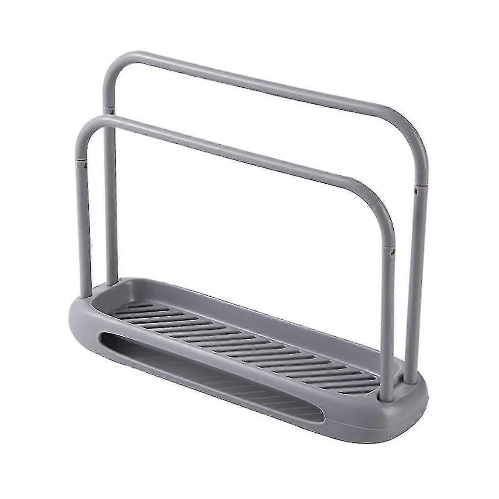 New Detachable Towel Storage Rack Quick-drying Double Rod Rag Stand - PW