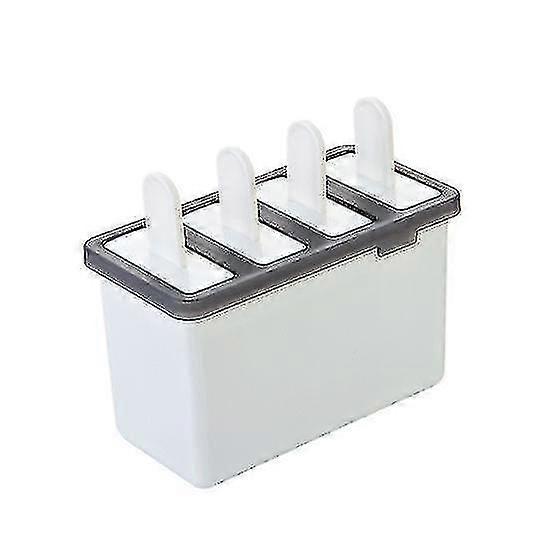 Popsicle Mold Set Durable Diy Popsicle Tray Rack Kitchenwarewhite