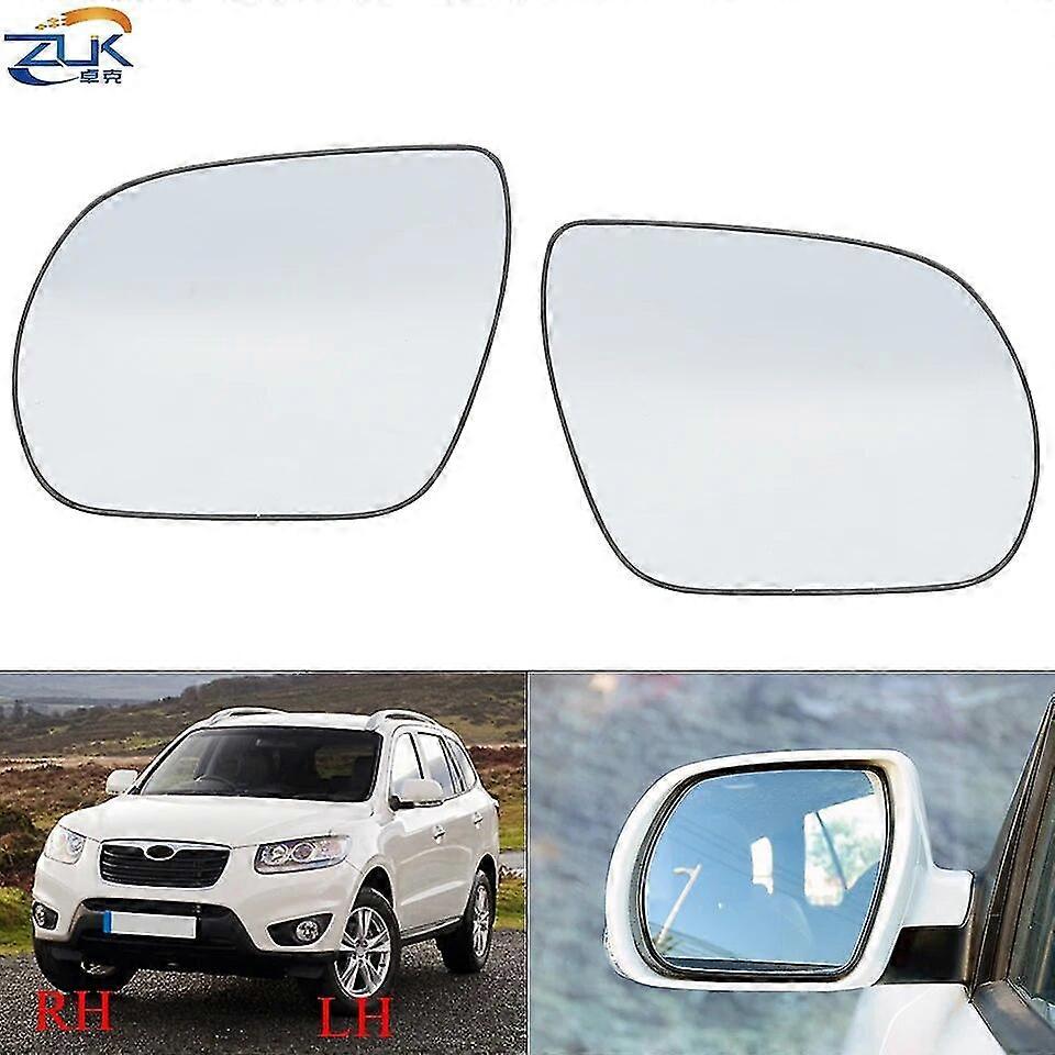 Passenger Side Mirror Glass – Heated – Fits 2007-2012 Hyundai Veracruz – Clip-On Replacement
