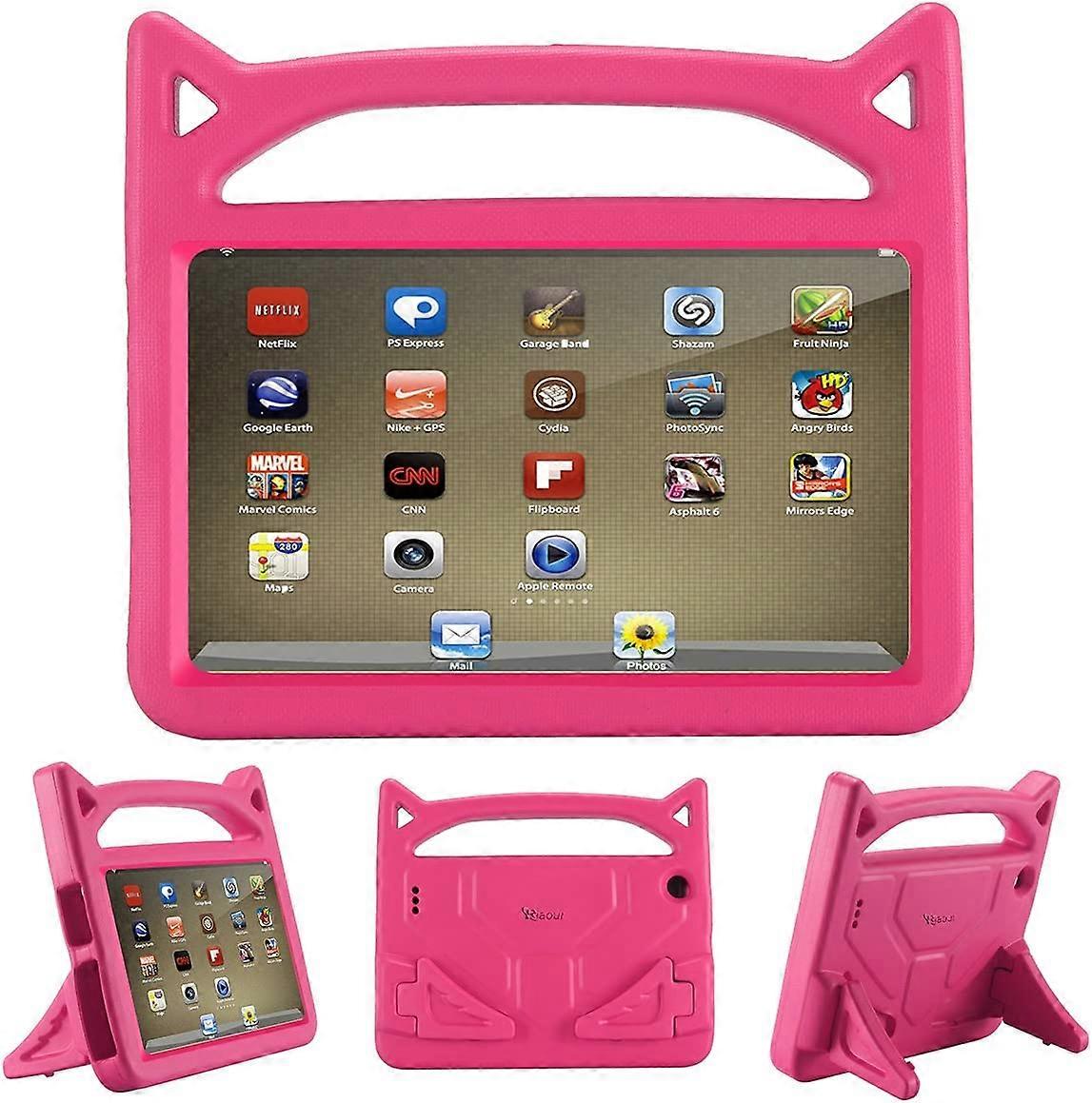 Tablet 7 2019 Case for Kids, Light Weight Shock Proof Convertible Handle Stand EVA Protective Kids Case for 7 inch Display Tablet