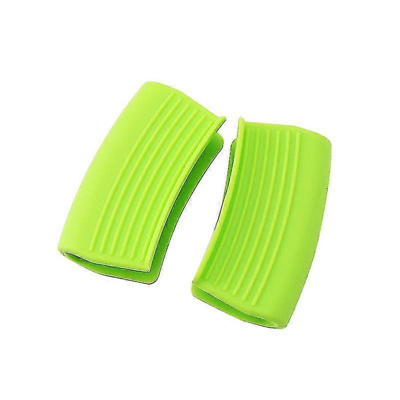 2 Pairs Silicone Assist Handle Holdersilicone Handles Pot High Temperature Resistantsilicone Hot Han