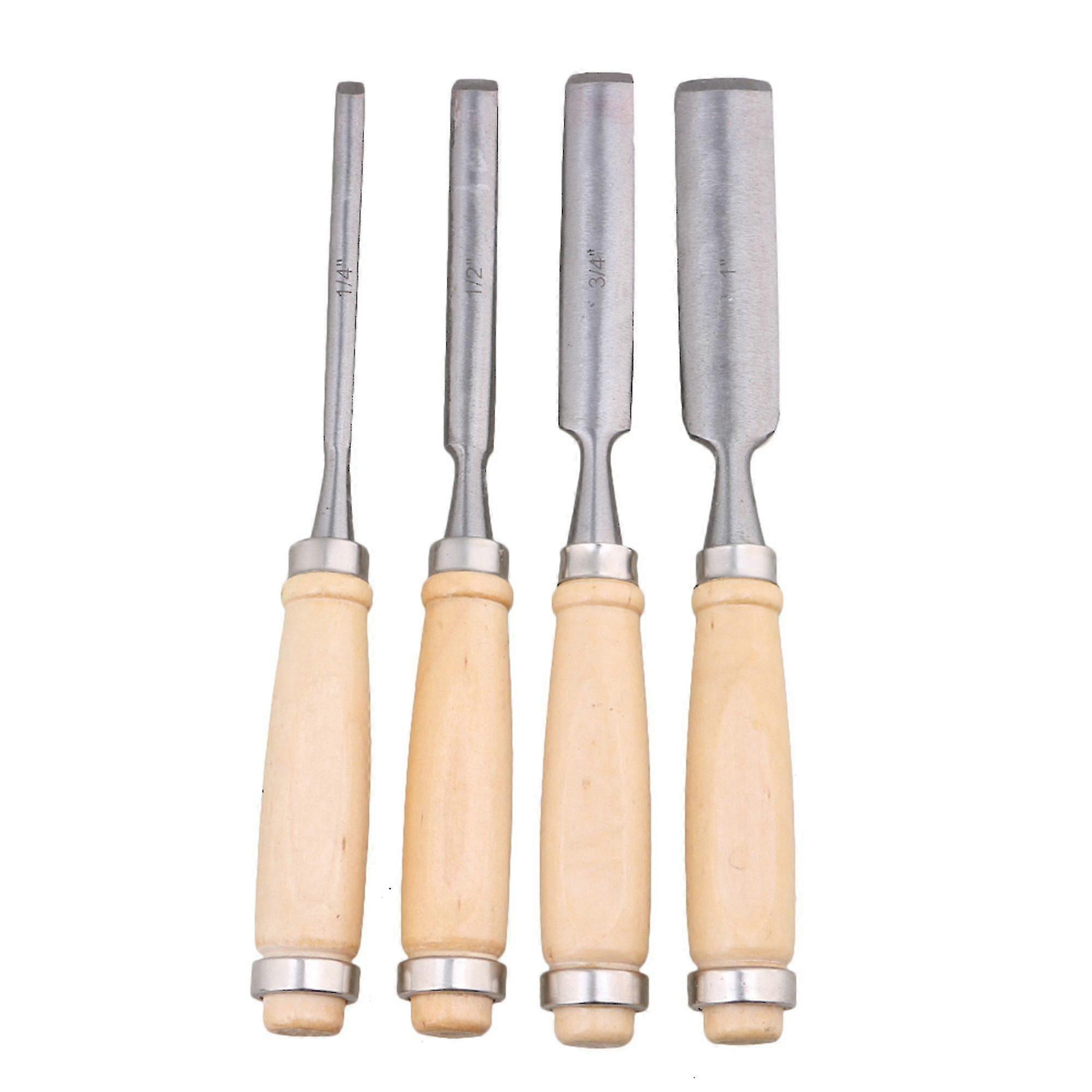 4pcs Carving Tool 6mm/12mm/18mm/24mm Sel Width Semi-circular
