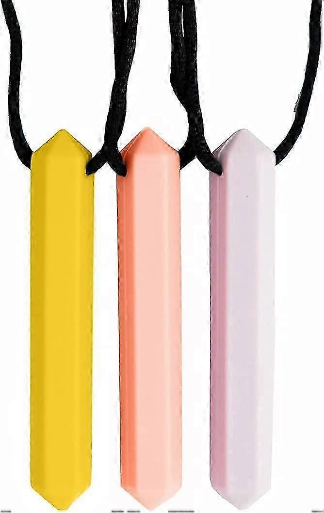 Sensory Chew Necklace, Durable Silicone Chew Toy Chainstyle 1
