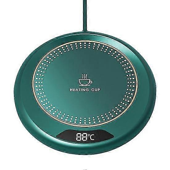 Mug Warmer Electric Coffee Cup Heated Coaster with 3-Temp Settings Waterproof USB Plug-Play Water Cup Heating Pad