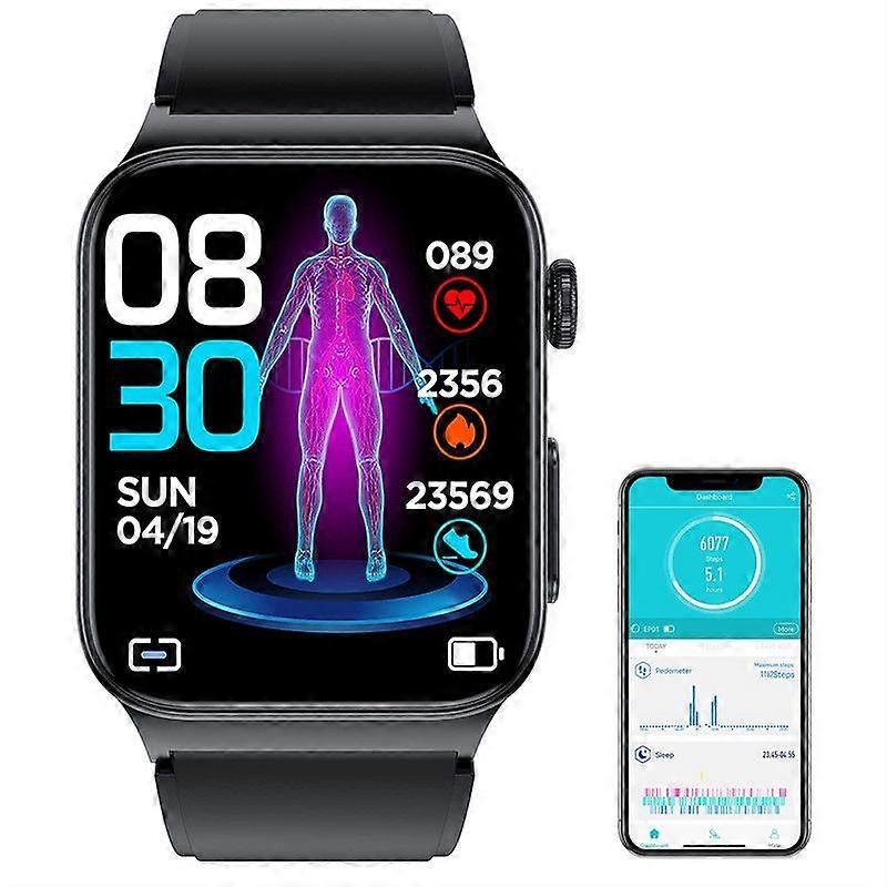 Fitness Activity Monitor for Women Men, Health Tracker Watch with Heart Rate