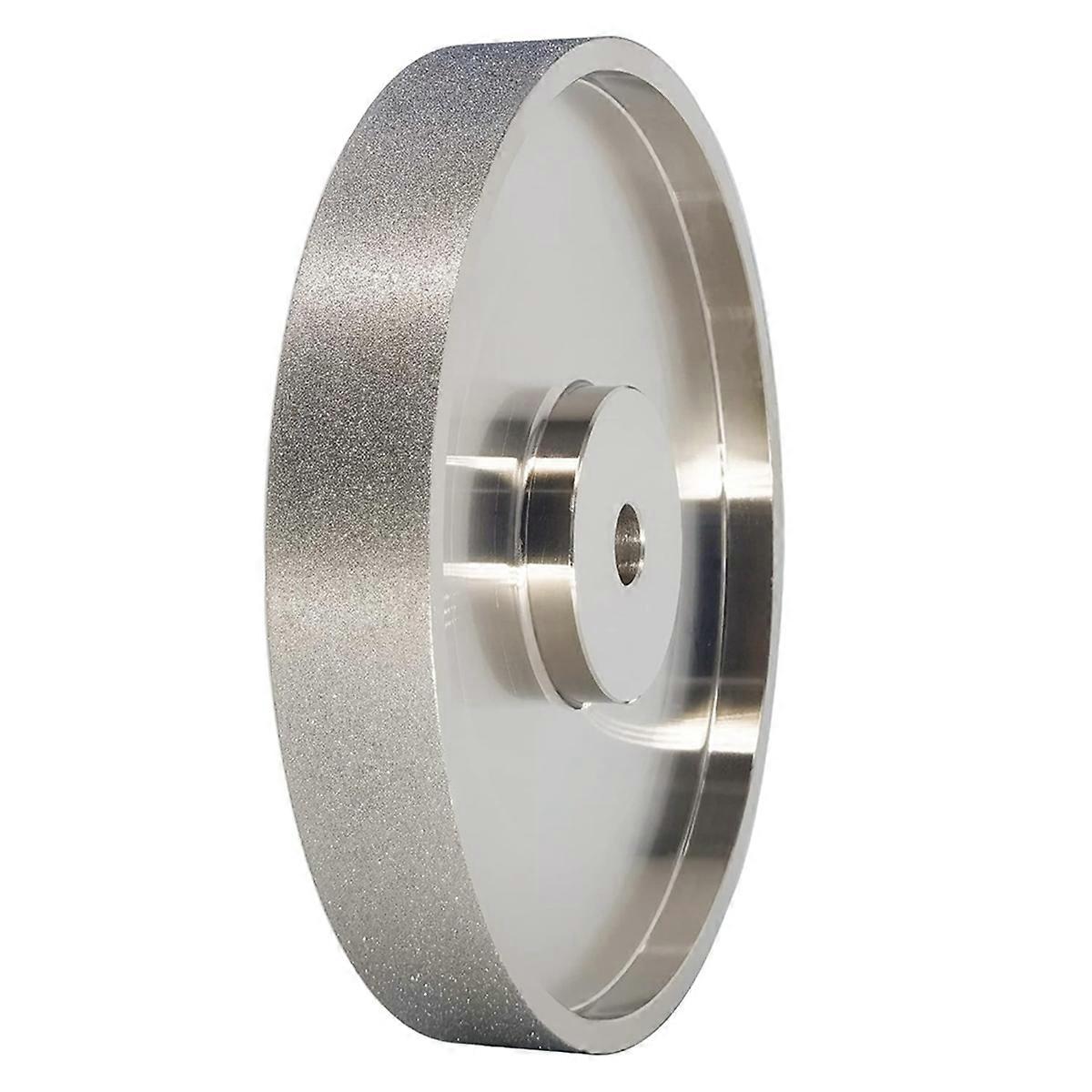 ,Dia 6x1Inch Wide with 1/2Inch Arbor,Diamond Grinding Wheel for Sharpening High Speed Steel,Grit 18