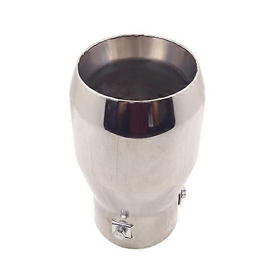 6020 Exhaust Muffler Car Polishing Stainless Rustproof Surface Steel Exhaust Pipe Silencer Trim