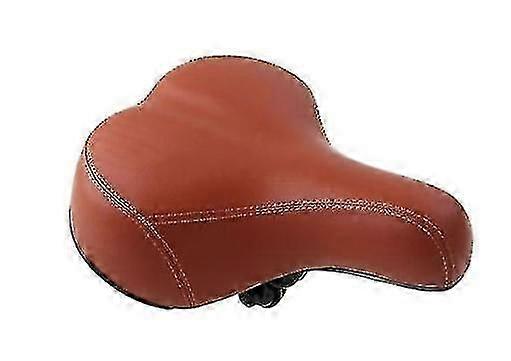 Bicycle Saddle, Comfort Saddle, Spring Brown