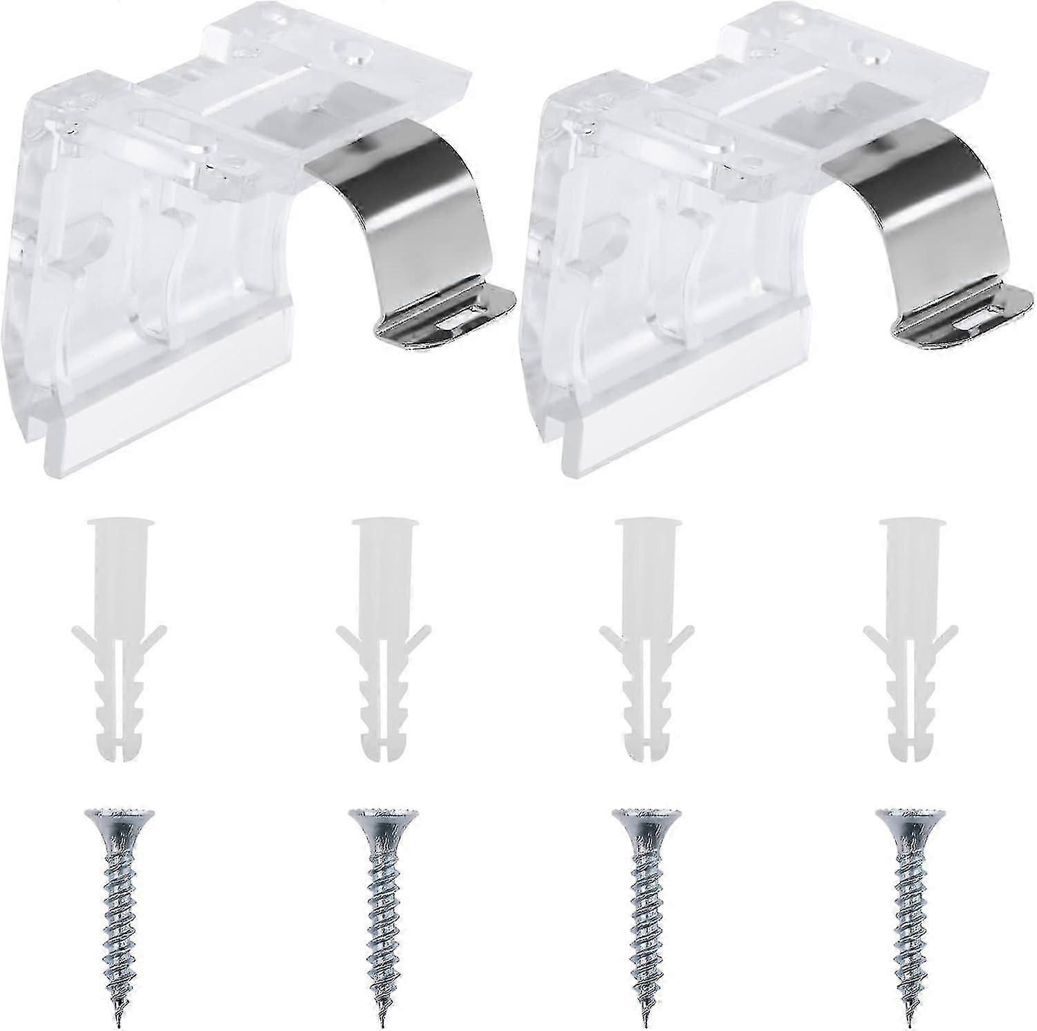 2 Packs Window Blind Brackets, Mini Blind Brackets - DD