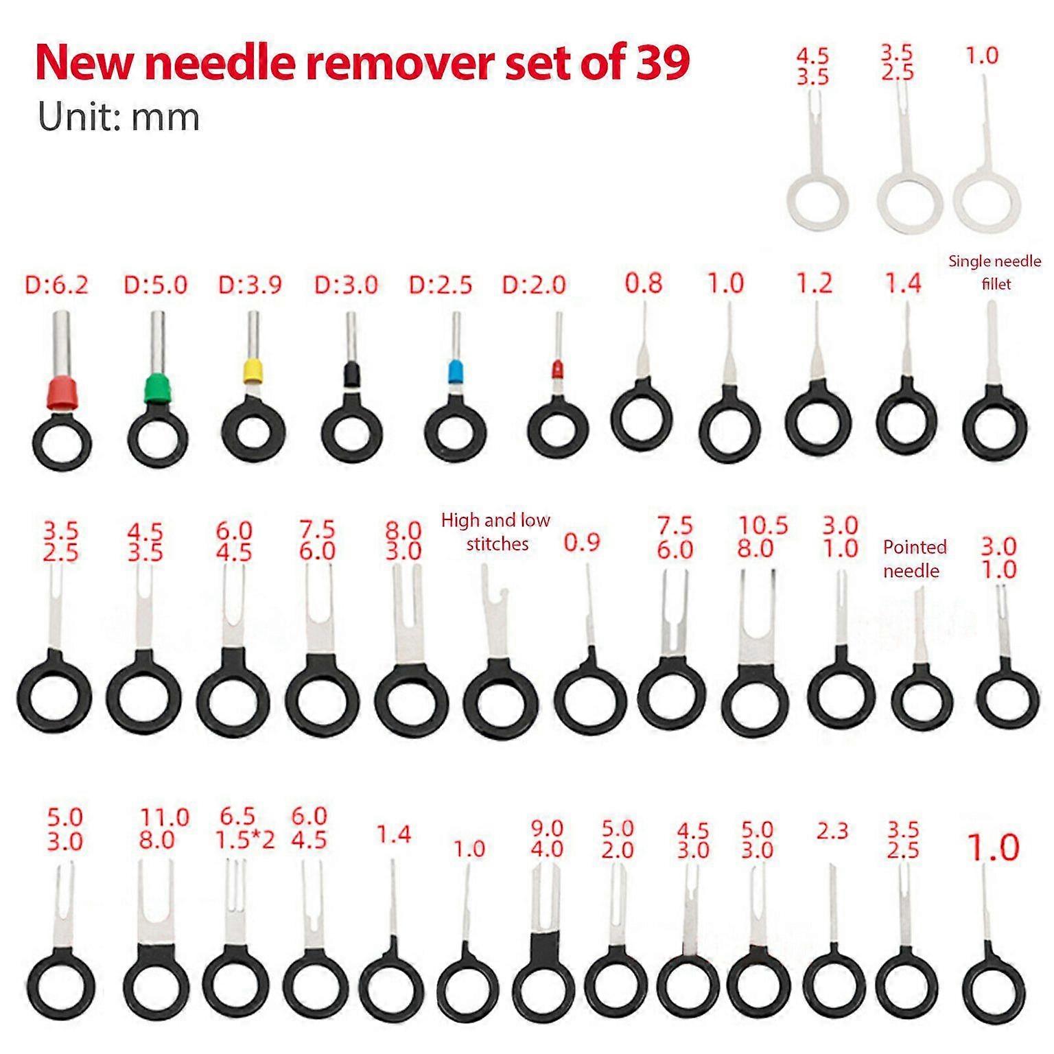 terminal removal tool 39pcs wire terminal removal tool terminal removal tool for