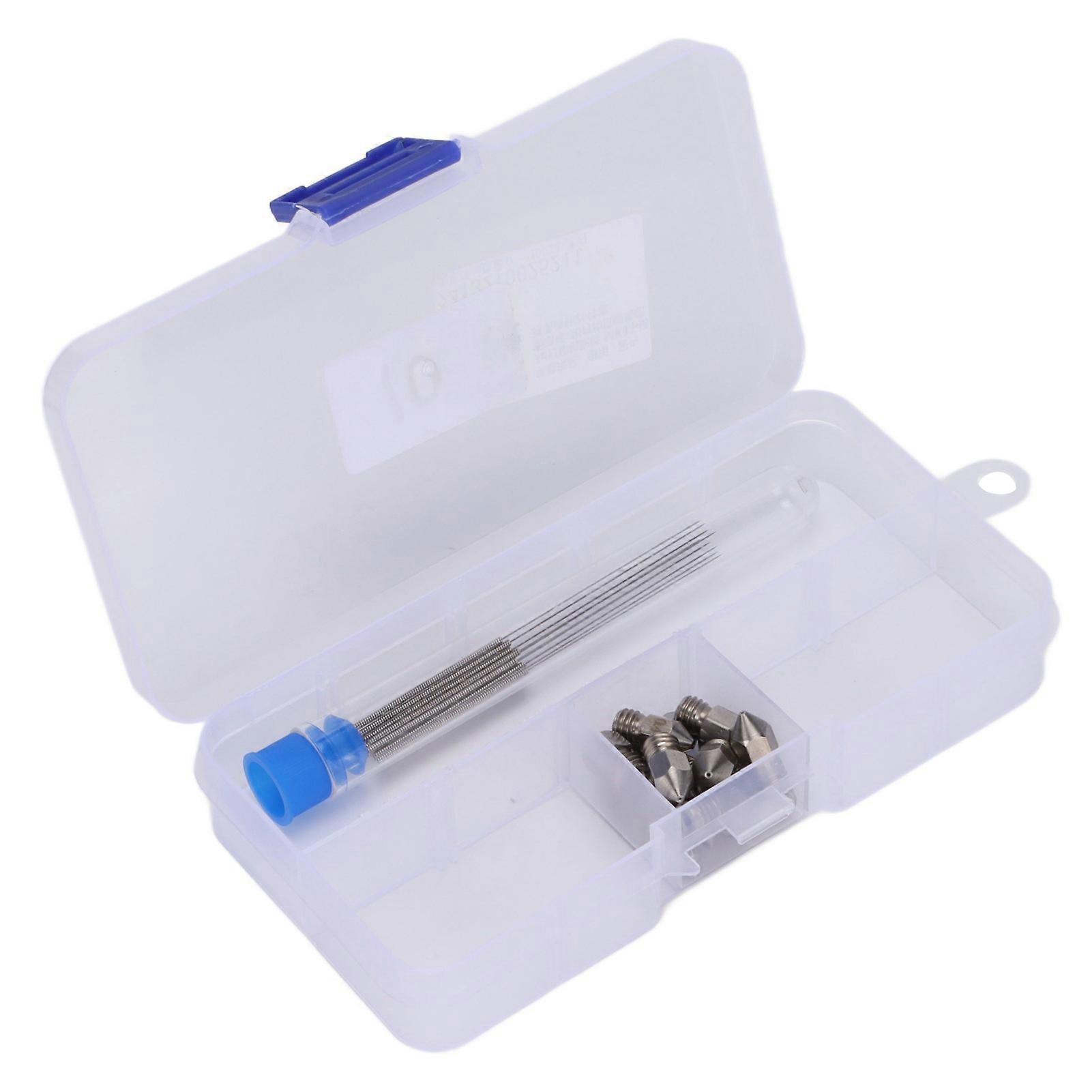 3D Printer Accessories Durable Replaceable Nozzle Cleaning Tool Kit for MK8 for Makerbot CR 10 for Reprap I3