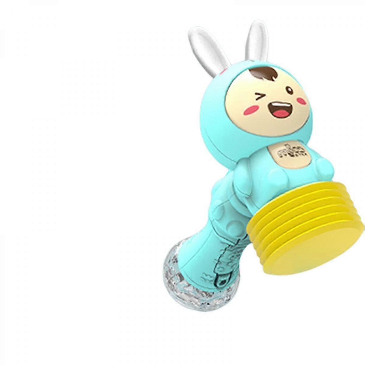 Bunny Smarty Musical Light-Up Rattle, Encourage Developmental Milestones Baby Toys 0-24 Months Infants Newborn