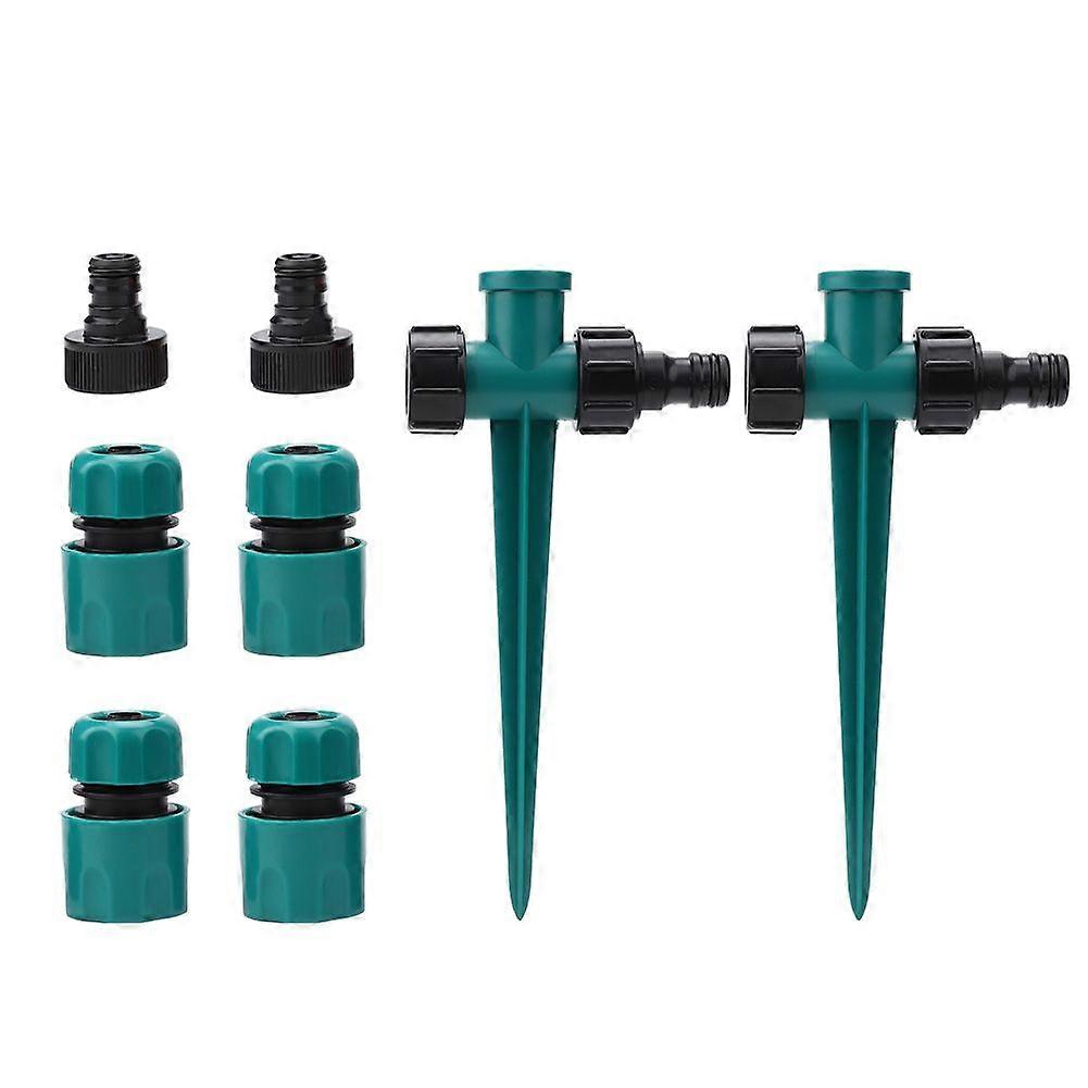 G1/2" Garden Watering Quick Connection Inserting Type Sprinkler Base Connector Kit (#2)