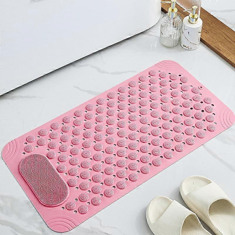 כרית רחצה רחיצה מונעת החלקה עם כוסות יניקה נגד עובש אזור עיסוי כפות רגליים מקלחון שטיח דוכן שטיח אביזרי רחצה