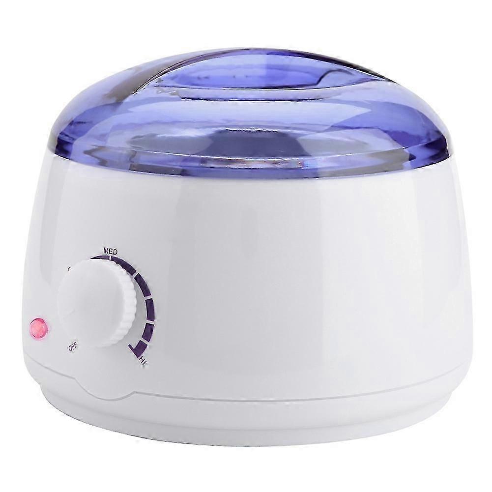 Electric Wax Pot Warmer Heater Kit 400g Waxing Beans 5Pcs Depilatory Spatulas
