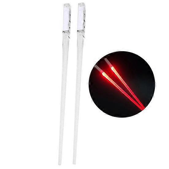 Creative Eye-catching Non-slip Portable Disassemble LED Light Up Chopsticks Kitchen Tool LED Chopsticks