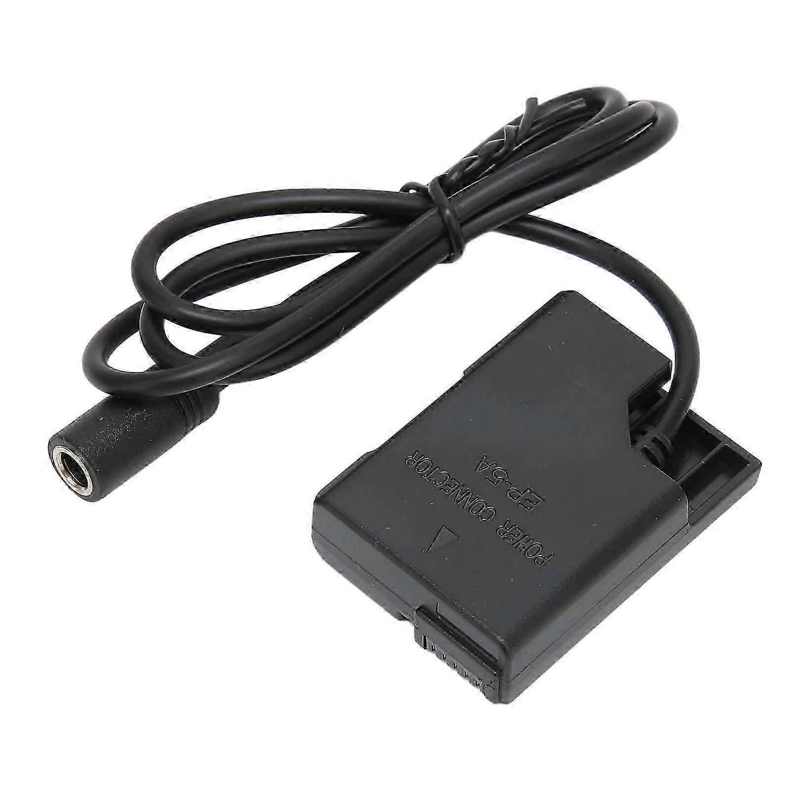 El14 Dc Coupler Reliable Time Saving Multiple Protection Full Decoding Dummy Battery For Nikon D5100 D5200 100240vus Plug