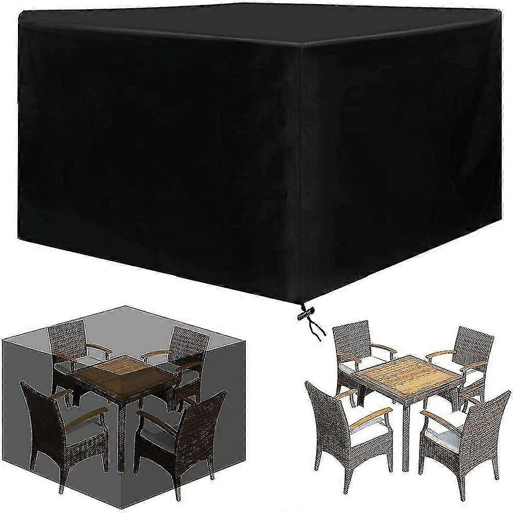 Waterproof Cover, Durable Protection for Outdoor Patio Table and 4 - Chair Set, Weather - Resistant, with Drawstring for Secure Fit
