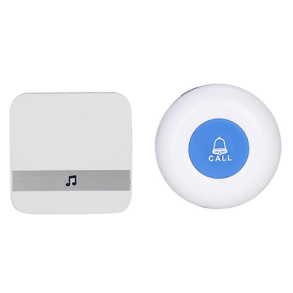 Wireless Calling System for Elderly US Plug 90-250V 1 Receiver + 2 Calling Buttons