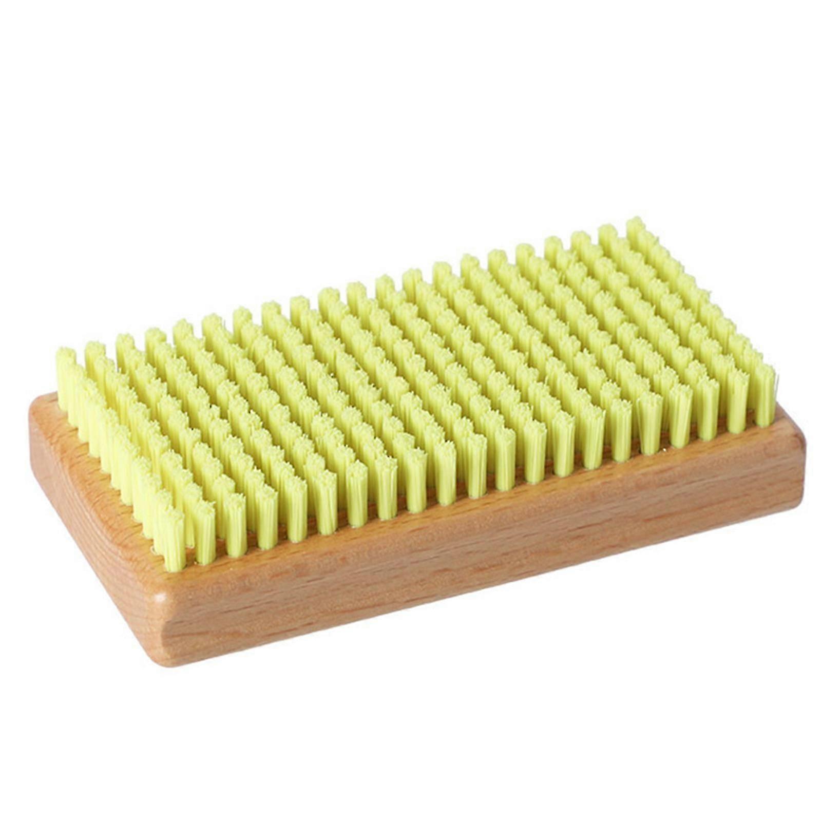 Ski Snowboard Wax Brush Wooden Handle Snowboard Wax Scraper Practical Snowboard Polishing Tool
