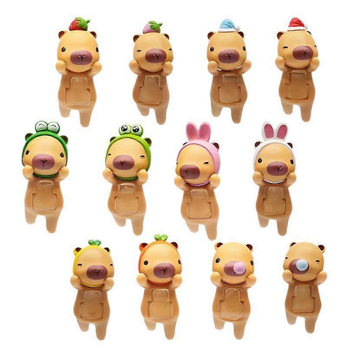 Capybara Small Animal Doll Car Navigation Screen Decoration Car Center Console Navigation Decoration