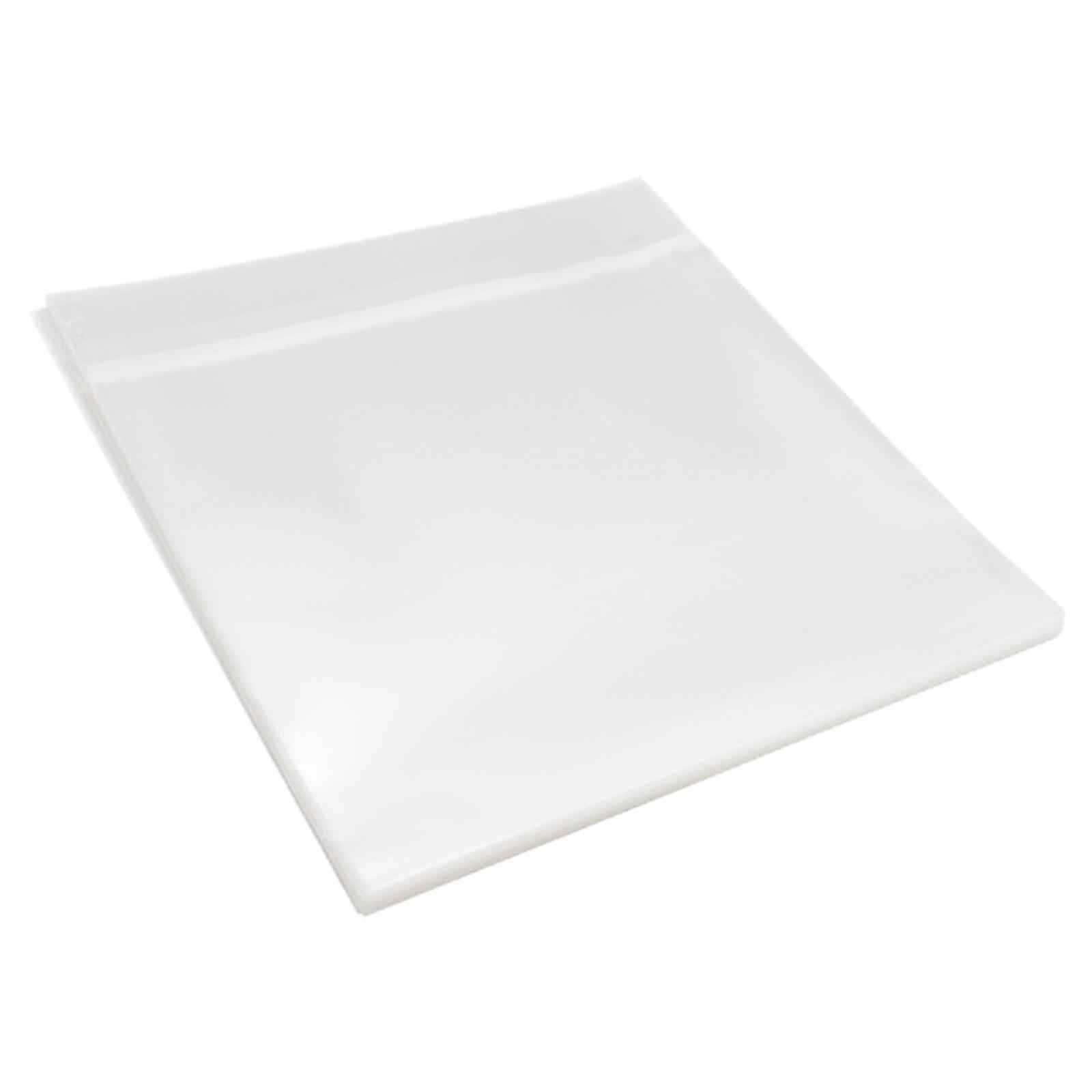 Outer Sleeves (50 Pack) - Clear Plastic Sleeve for Storage, High-Density Outer