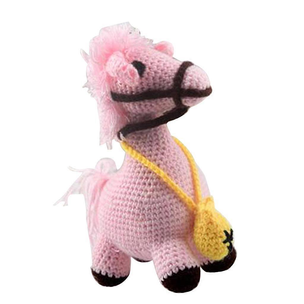 Beginners Learn to Crochet Kit for 3D Horse Stuffed Doll Making Knitting DIY